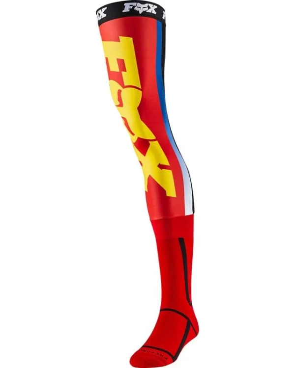 FOX LINC KNEE BRACE SOCK [RD/YLW]
