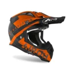AIROH CASCA AVIATOR ACE AMAZE ORANGE MATT