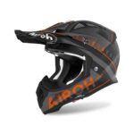 AIROH CASCA AVIATOR ACE AMAZE ORANGE MATT - Image 2