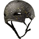 FOX FLIGHT SPLATTER HELMET [BLK/GLD] - Image 2