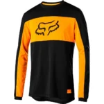 FOX RANGER DR FOXHEAD LS JERSEY [BLK]