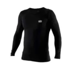 100% BASECAMP Long Sleeve Base Layer Black Base Layers