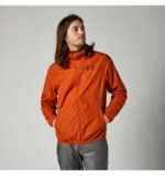 FOX CLEAN UP WINDBREAKER JKT [BRNT ORG] - Image 3