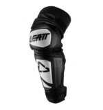 LEATT KNEE & SHIN GUARD EXT WHITE/BLACK - Image 3