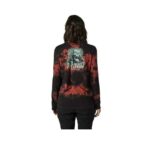 FOX BISCAYNE LS TEE [RD CLY] - Image 2