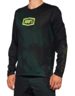 100% AIRMATIC LE Long Sleeve Jersey Black Camo