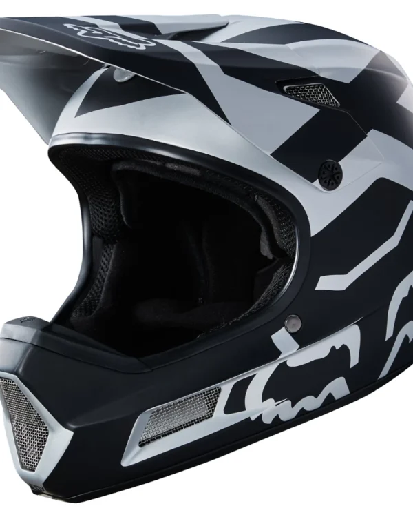 FOX RAMPAGE COMP PREME HELMET [BLK/CHRM]