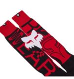 FOX 180 RACE SPEC SOCK [FLO RED] - Image 2