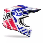 AIROH STRYCKER BRAVE BLUE/RED GLOSS