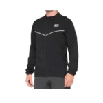 100% CORRIDOR Stretch Windbreaker Black