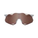 100% HYPERCRAFT XS - Matte Stone Grey - HiPER Crimson Silver Mirror Lens - Image 2