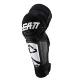 LEATT KNEE & SHIN GUARD 3DF HYBRID EXT WHT/BLACK - Image 3