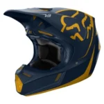 FOX V3 KILA HELMET, ECE [NVY/YLW]