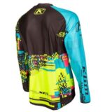 KLIM XC Lite Jersey Digital Chaos Black - Yellow - Image 2