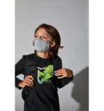 FOX FOX FACE MASK YOUTH [GRY] - Image 3