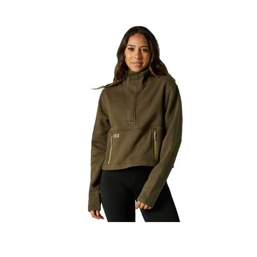 FOX CALIBRATED DWR ZIP FLEECE [OLV GRN]