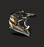 AIROH AVIATOR 2.3 NOVAK CHROME GOLD - Image 2