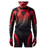 FOX 180 LEAN JERSEY - EXTD SIZES [FLO RED] - Image 2