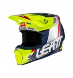 LEATT Helmet  and Goggle Kit Moto 7.5 V22 LIME