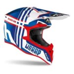 AIROH AIROH WRAAP YOUTH BROKEN BLUE/RED G - Image 2