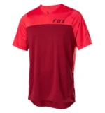 FOX FLEXAIR ZIP SS JERSEY [CHILI]
