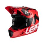 LEATT Helmet Moto 3.5 V22 Red - Image 5