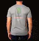 FOX FOX MONSTER PC SS TEE [HTR DRK GRY] - Image 3
