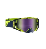 LEATT GOGGLE VELOCITY 6.5 IRIZ INK/LIME PURPLE 30%