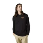 FOX AT BAY LS TECH TEE [BLK]