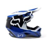 FOX MX V1 LEED HELMET DOT/ECE [BLU] - Image 2
