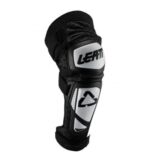 LEATT KNEE & SHIN GUARD EXT WHITE/BLACK - Image 2