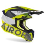AIROH CASCA TWIST 2.0 LIFT YELLOW/BLUE MATT - Image 2