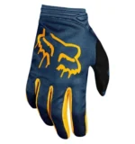FOX WMN DIRTPAW MATA GLOVE [NVY/YLW]