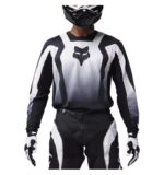 FOX 180 LEAN JERSEY - EXTD SIZES [BLK/WHT] - Image 2