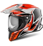 AIROH COMMANDER CARBON ORANGE GLOSS