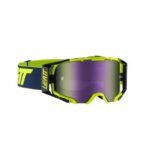 LEATT GOGGLE VELOCITY 6.5 IRIZ INK/LIME PURPLE 30% - Image 2