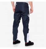100% R-CORE Pants Dark Blue/Yellow - Image 2