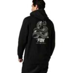 FOX COILED PULLOVER FLEECE [BLK] - Image 2