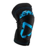 LEATT KNEE GUARD 3DF 5.0 ZIP FUEL/BLACK - Image 3