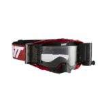 LEATT GOGGLE VELOCITY 6.5 ROLL-OFF RED/WHITE CLEAR 83%