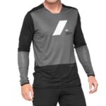 100% R-CORE X Jersey Charcoal/Black - Image 2