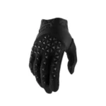 100% AIRMATIC Black/Charcoal Gloves