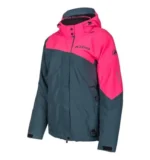 KLIM Allure Jacket Petrol - Knockout Pink