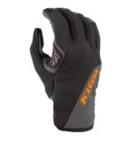 KLIM Versa Glove Deep Purple - Strike Orange - Image 2