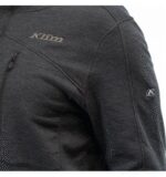 KLIM Echo Wool Fleece Hoodie Black - Image 3