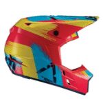 LEATT HELMET GPX 3.5 V19.1 RED/LIME DOT + ECE - Image 3