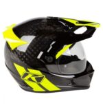 KLIM Krios Helmet Twotrak Vivid Black - Image 3
