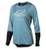 FOX WMNS DEFEND LS JERSEY [LT BLU]