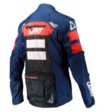 LEATT JACKET MOTO 4.5 X-FLOW BLU - Image 3