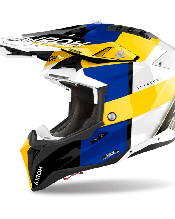 CASCA AVIATOR 3 MONARCH BLUE/YELLOW GLOSS